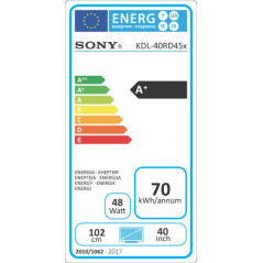 Billige tv\'er - Sony 40-tommer LED-TV