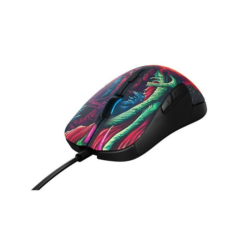 Gaming-mus - SteelSeries Rival 300 CS:GO Hyper Beast spelmus