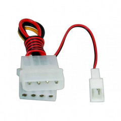 2x 4-pin Molex til 2-pin blæser