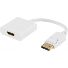 Aktiv DisplayPort til HDMI-adapter med lyd