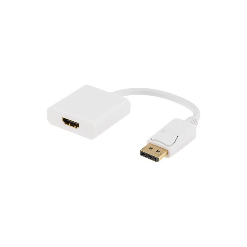 Skærmkabel & skærmadapter - Aktiv DisplayPort til HDMI-adapter med lyd