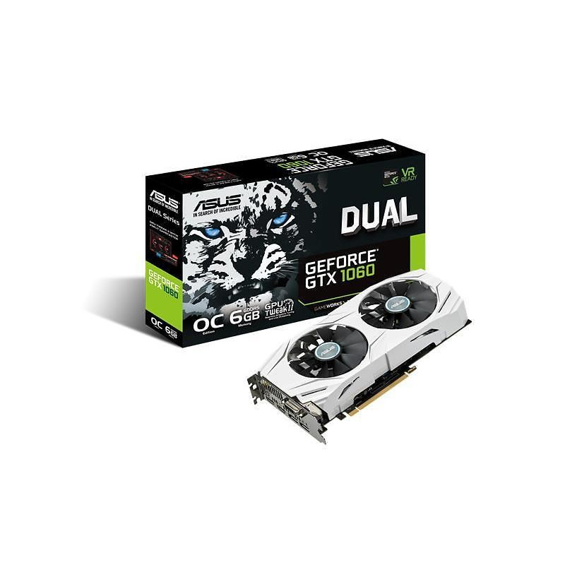 Komponenter - ASUS GeForce GTX 1060 6GB DUAL OC