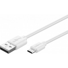 MicroUSB-kabel til hurtig opladning, 1 meter