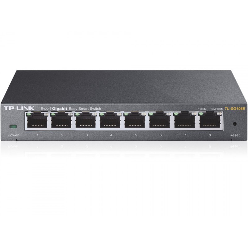 Netværksswitch - TP-Link 8-portars gigabitswitch