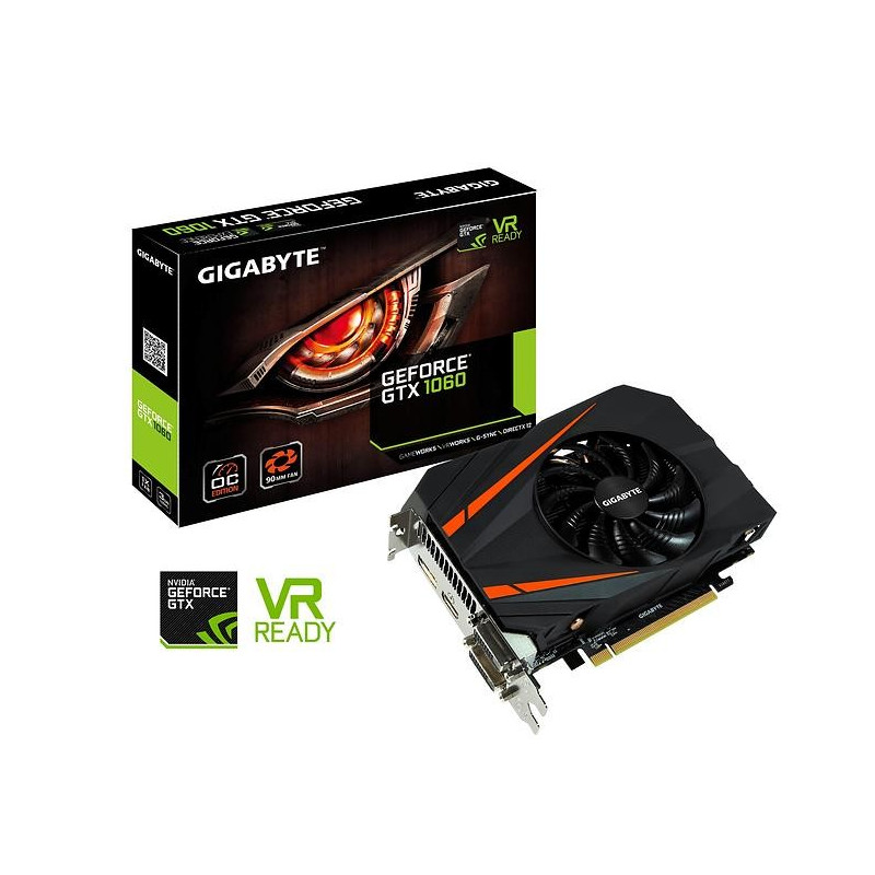 Komponenter - Gigabyte GeForce GTX 1060 Mini ITX OC 3GB