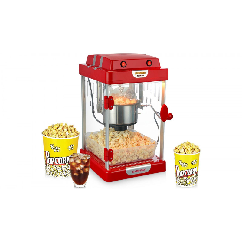 Popcornmaskine - Popcornmaskin i retrodesign