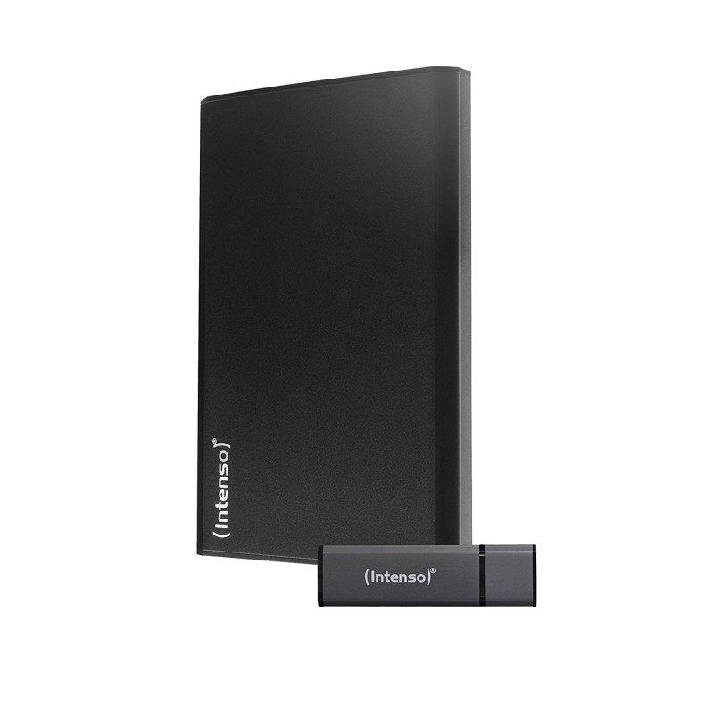 2,5" ekstern harddisk - Intenso extern hårddisk 1 TB USB 3.0 + 8GB USB-minne