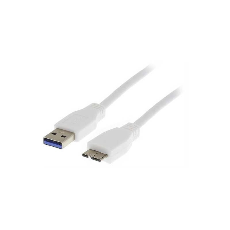 USB-kabel og USB-hubb - Deltaco USB A - USB Micro-B 3.0 0,5m