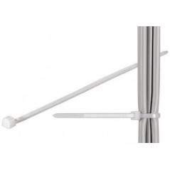 Cable ties 100-pak hvid (10 cm)