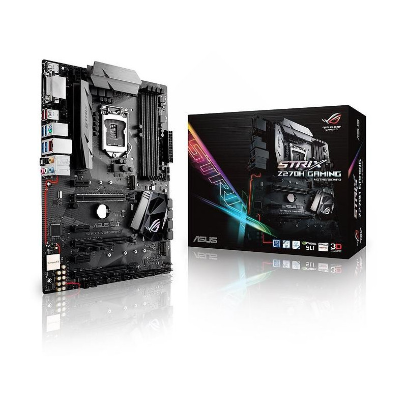 Komponenter - Asus ROG Strix Z270H Gaming Socket 1151 ATX-moderkort