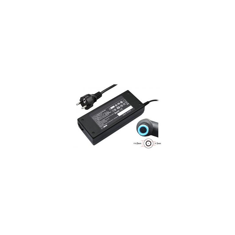 Dell oplader - Dell-kompatibel 90 Watts AC-adapter (4.5x3.0mm)