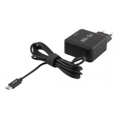 Deltaco USB-C-strømforsyning 18W til laptops