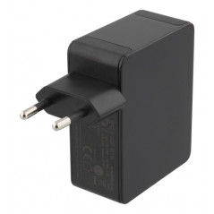 Deltaco USB-C-oplader 60W til bærbare computere