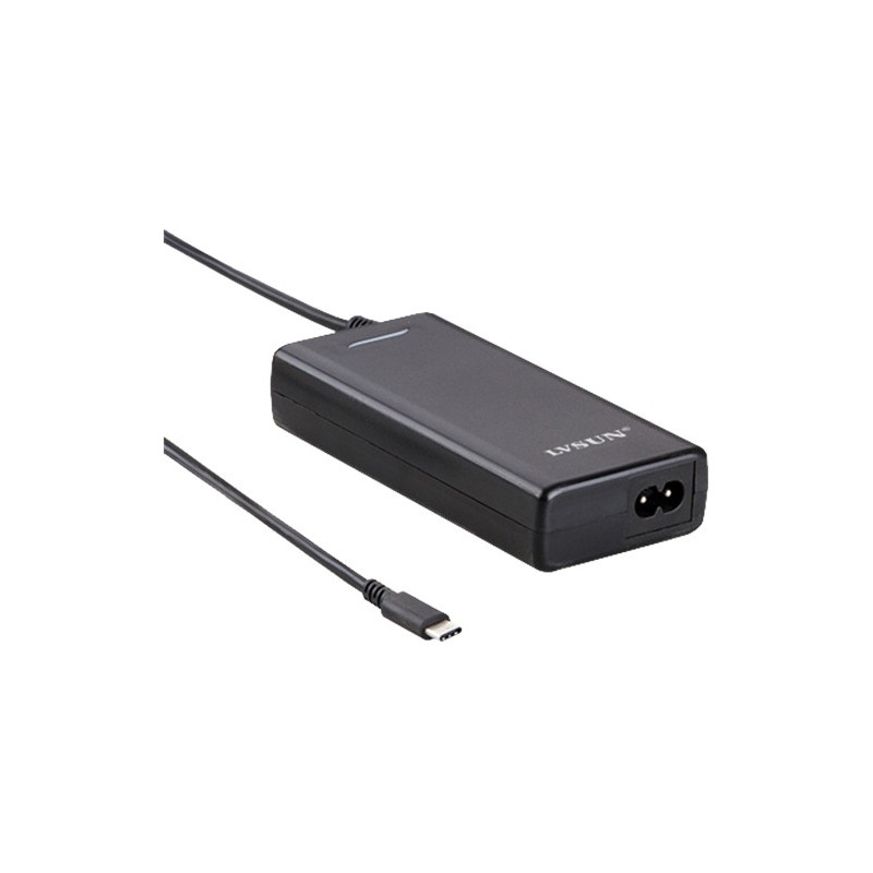 Universal computeroplader - Deltaco USB-C-lader 90W til bærbare computere