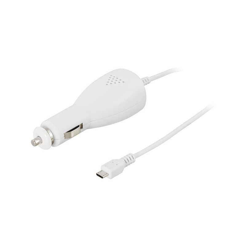 Opladere og kabler - Bil oplader med micro USB-kabel 2.1 A