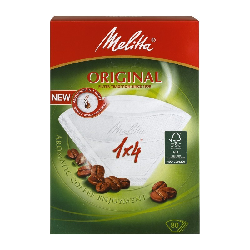 Kaffemaskine - Melitta kaffefiltre 80-pack