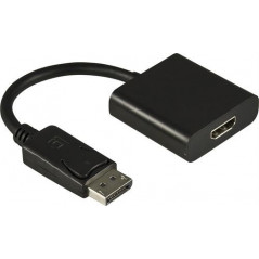 DisplayPort til HDMI adapter med lyd