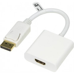 DisplayPort til HDMI adapter med lyd