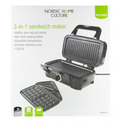 Sandwichgrill - Nordic Home sandwichgrill og vaffeljern