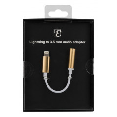 Lightning til 3,5 mm lyd-adapter