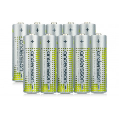 10-pack AA-batterier