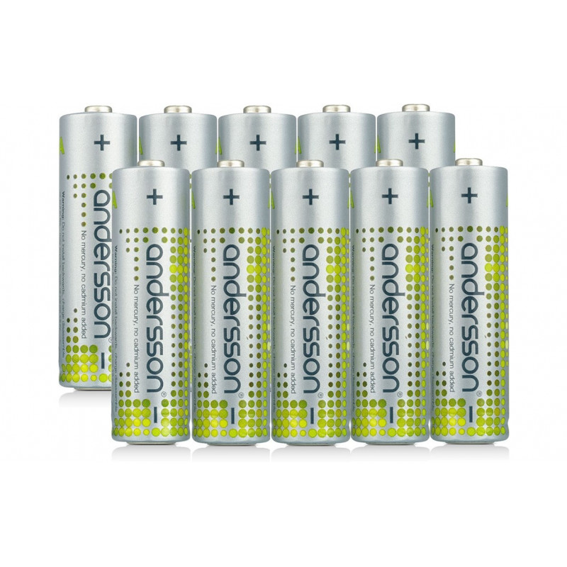 Batteri - 10-pack AA-batterier