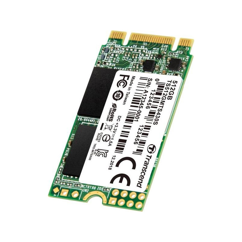 Harddiske til lagring - Transcend M.2 2242 SSD 512GB SATA-600