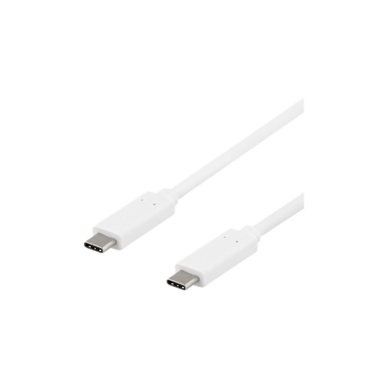 Computertilbehør - 0.5M USB-C til USB-C-kabel (gen 2) op til 60W 3A