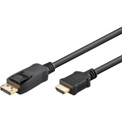 DisplayPort-kabel til skærm - DisplayPort til HDMI-kabel