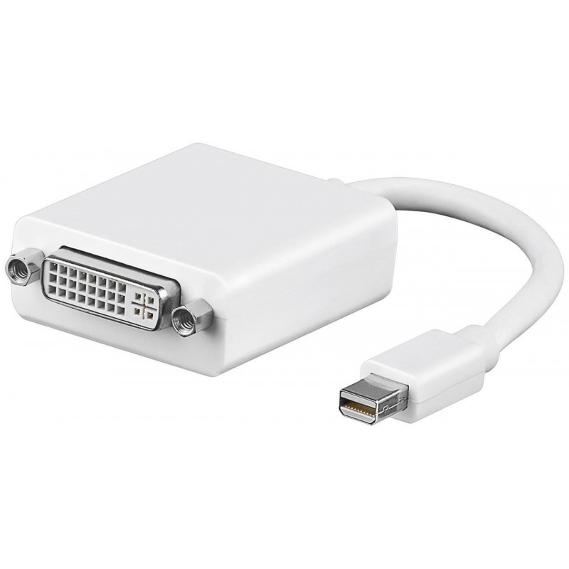 Skærmkabel & skærmadapter - MiniDisplayPort till DVI-adapter