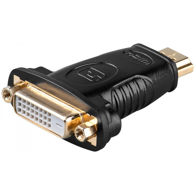 Skærmkabel & skærmadapter - HDMI til DVI adapter