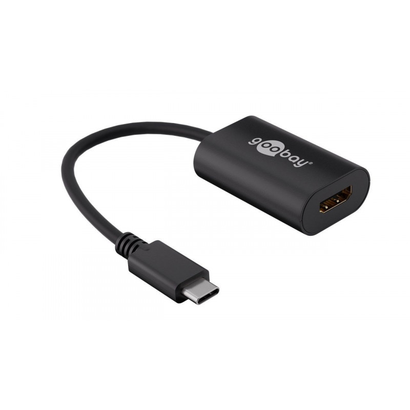 Tilbehør til computerskærme - USB-C til HDMI-adapter 0,2 m (4k 60 Hz)