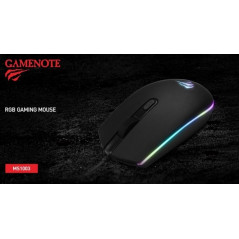 Gaming-mus - Havit GAMENOTE gamingmus med 1200 DPI