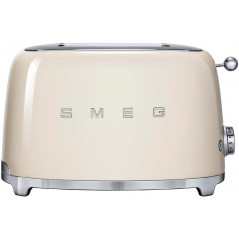 Smeg brødrister 2 skiver, Cream