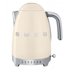 Smeg elkedel med Variabel Temperatur 1,7 L, Cream