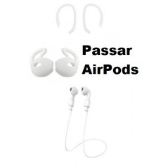 5-i-1 Tilbehør til AirPods i hvid