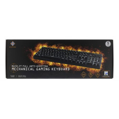 Mekanisk gamingtastatur - Deltaco mekanisk gaming-tastatur (Tilbud)