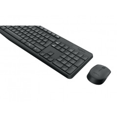 Trådløse tastaturer - Logitech MK235 trådløst tastatur & mus