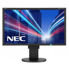 NEC MultiSync 23" LCD-skærm med IPS-panel (brugt)