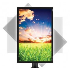 NEC MultiSync 22" LCD-monitor med HP-stativ (brugt)