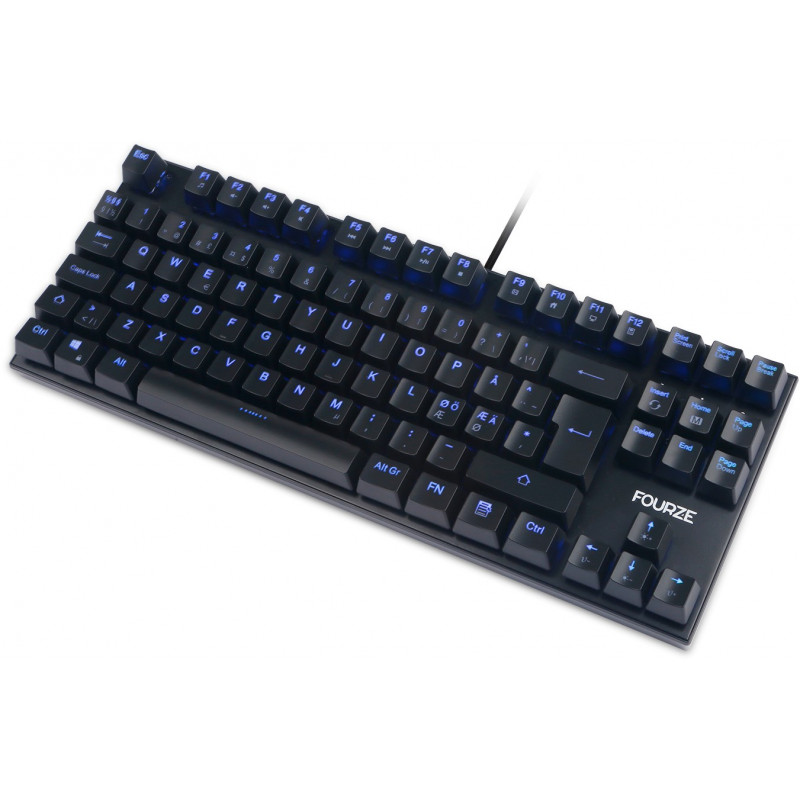 Baggrundsbelyst gamingtastatur - Fourze GK110 mekaniskt RGB-gaming-tangentbord