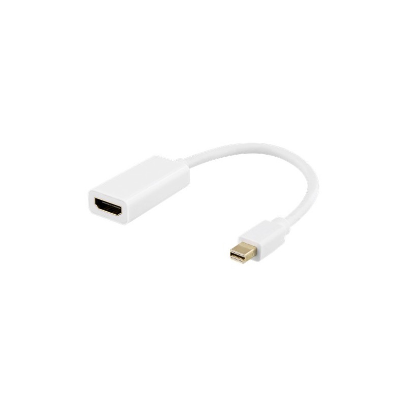 Skærmkabel & skærmadapter - Mini DisplayPort til HDMI-adapter 4K 60Hz