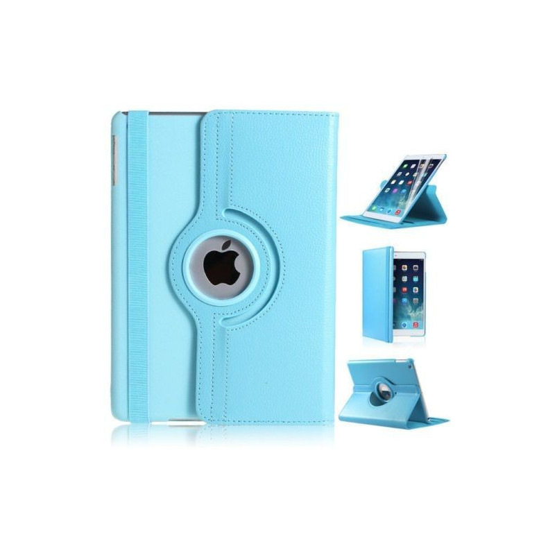 Covers - Cover med roterende stativ til iPad 10.2" (2019/2020/2021) 7th, 8th & 9th Gen. (light blue)