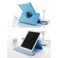 Cover med roterende stativ til iPad 10.2" (2019/2020/2021) 7th, 8th & 9th Gen. (light blue)