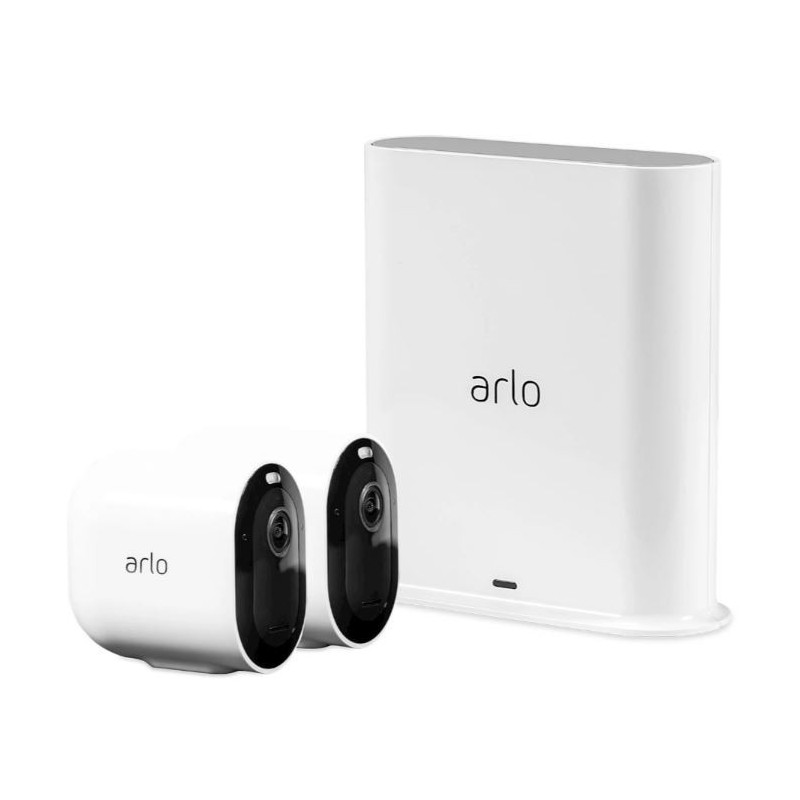 Videokamera - Netgear Arlo Pro 3 VMS4240P Basstation med 2st kameror (Tilbud)