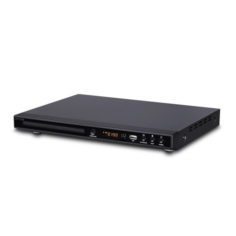 TV og lyd - Denver DVD-spelare med HDMI, USB och Scart (Tilbud)