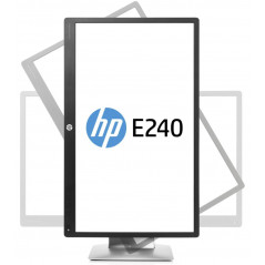 HP 24" E240 IPS-skærm (brugt)