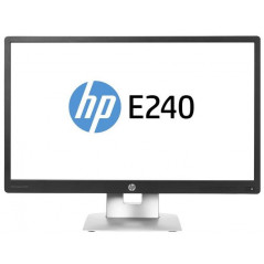 Brugte computerskærme - HP 24" E240 IPS-skærm (brugt)