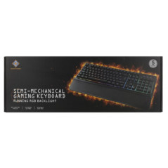 Mekanisk gamingtastatur - Deltaco semi-mekanisk gaming-tastatur