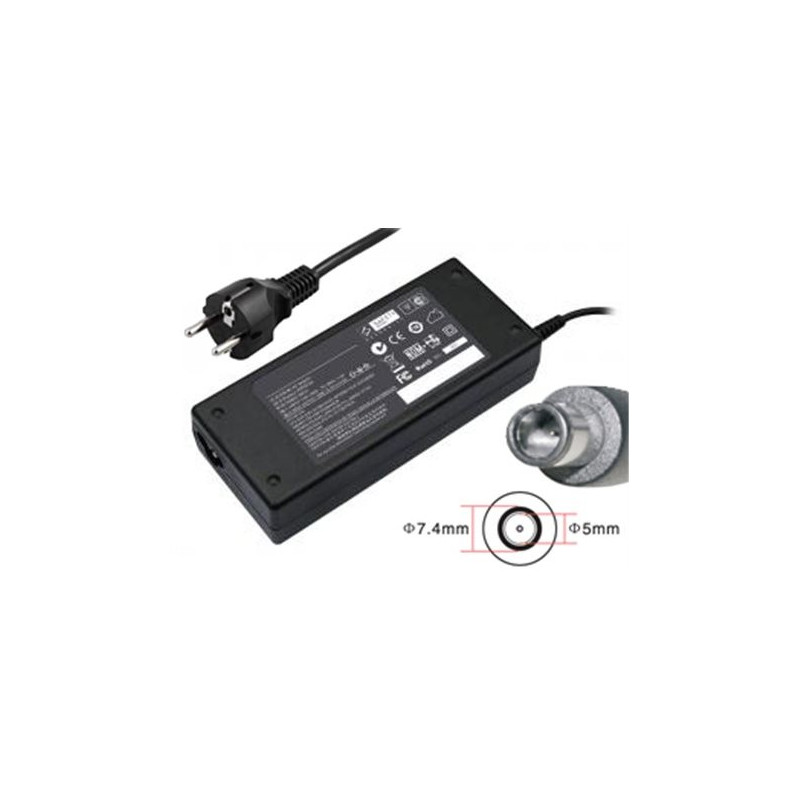 HP oplader - GreenCell HP kompatibel 90 Watt AC-adapter høj kvalitet 7.4x5.0mm BlackTip